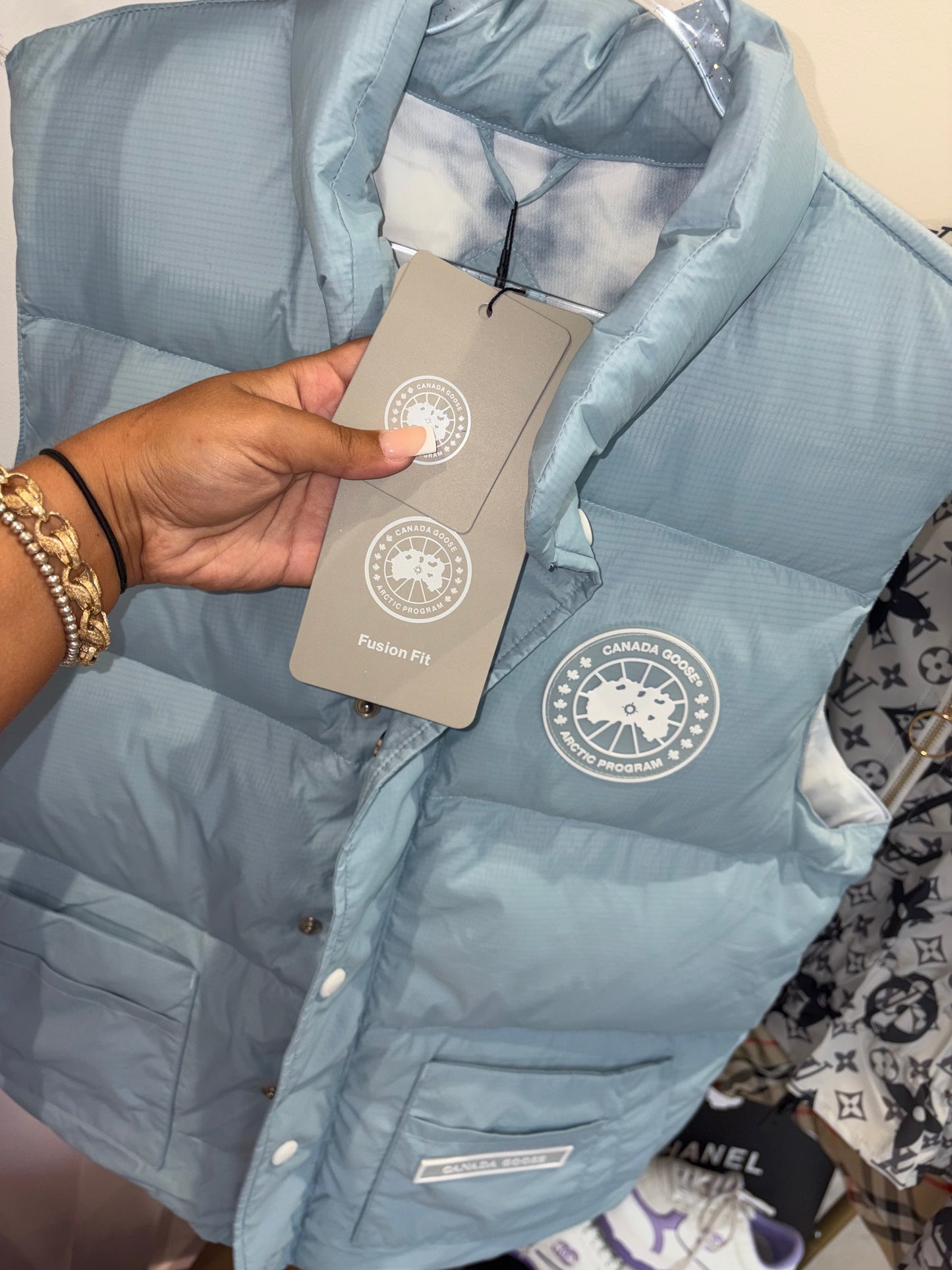 Canada goose gilet