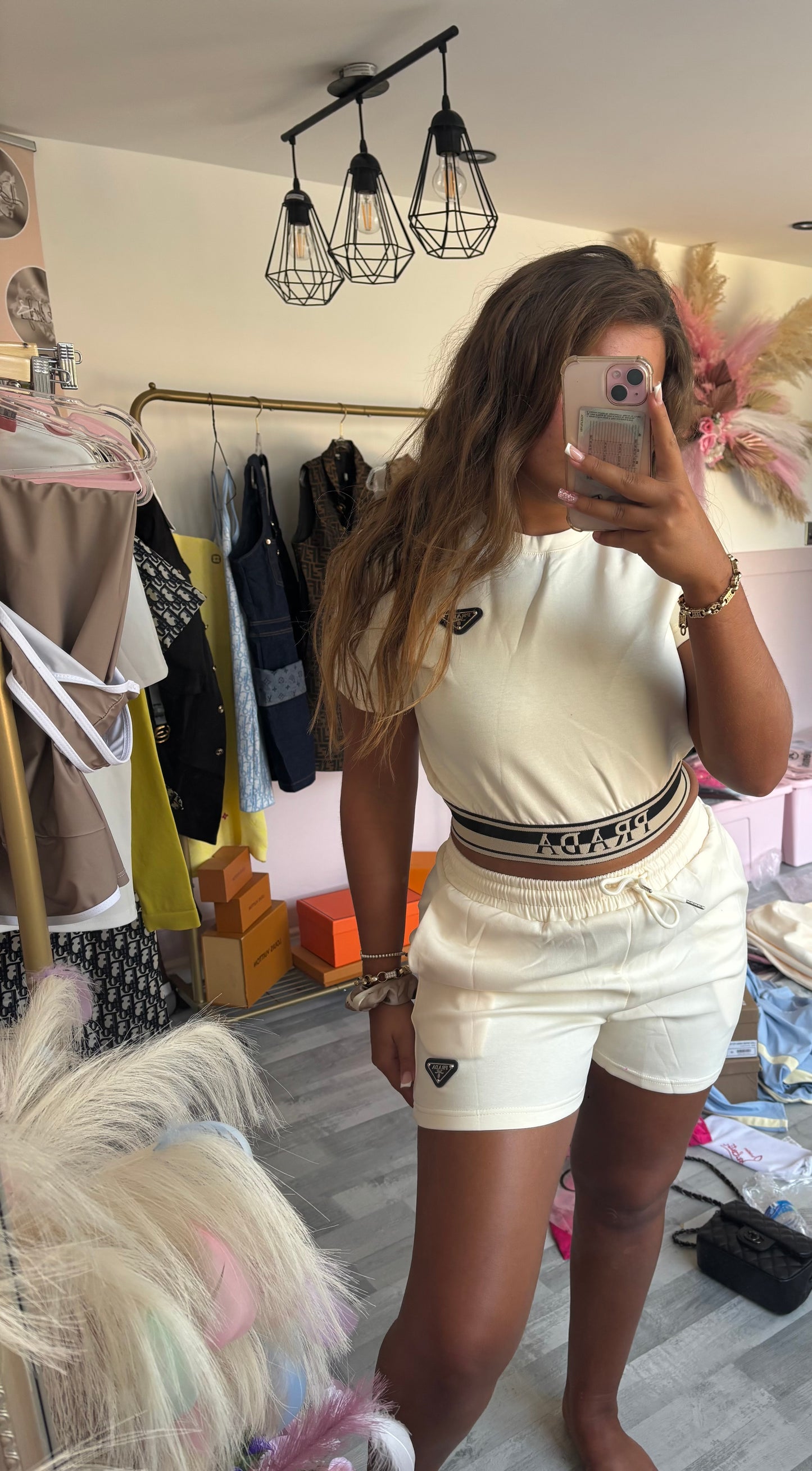 P shorts n top
