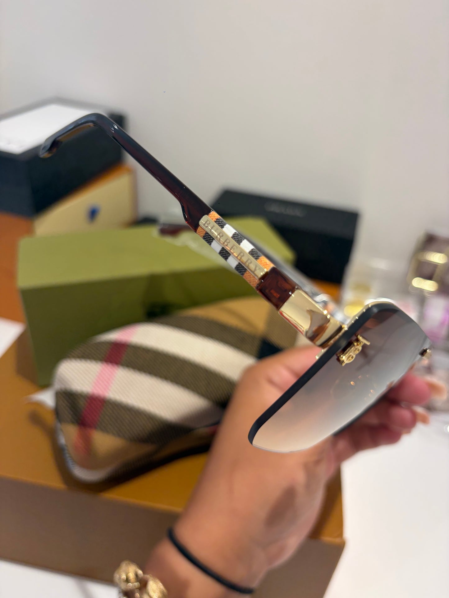 B sunglasses